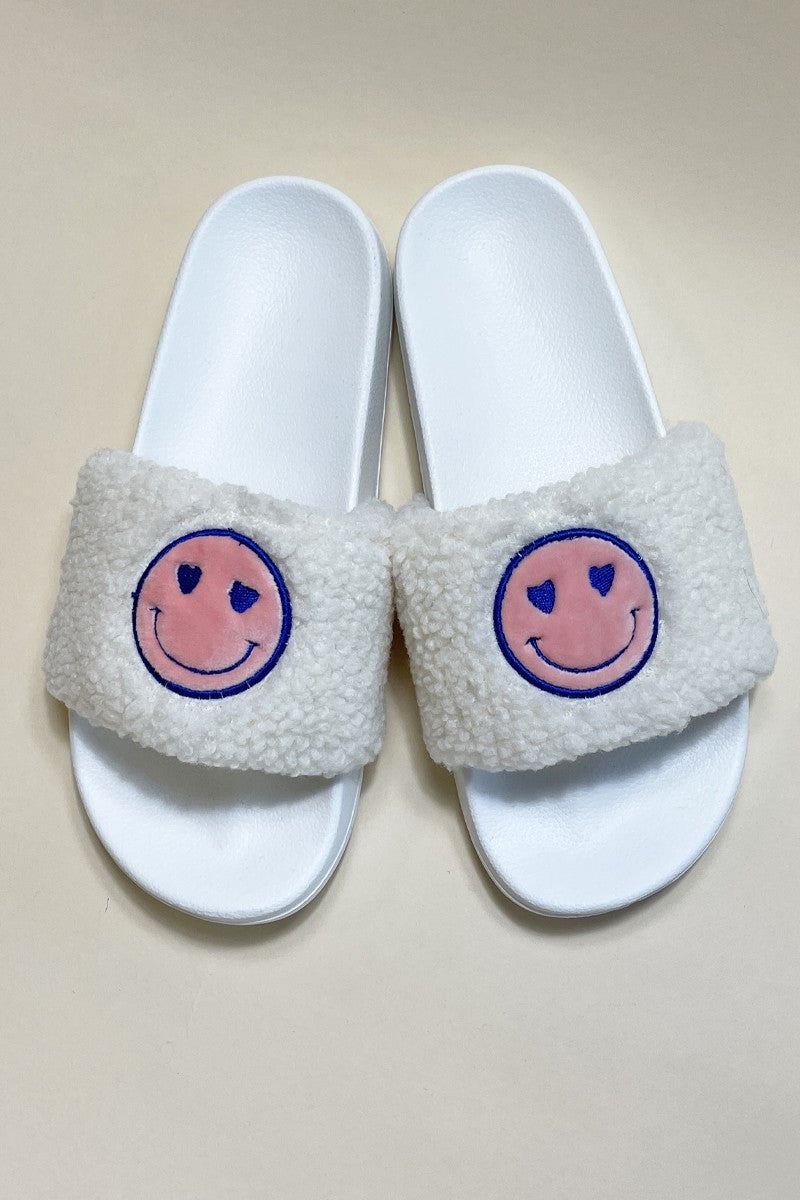 Novelty Sherpa Slides Miss Sparkling